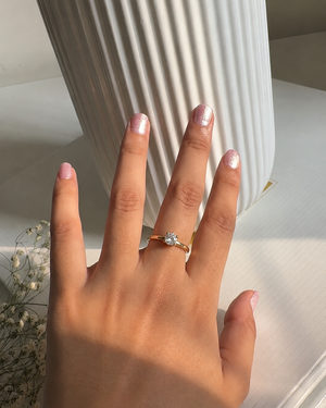 Elegant Solitaire Ring
