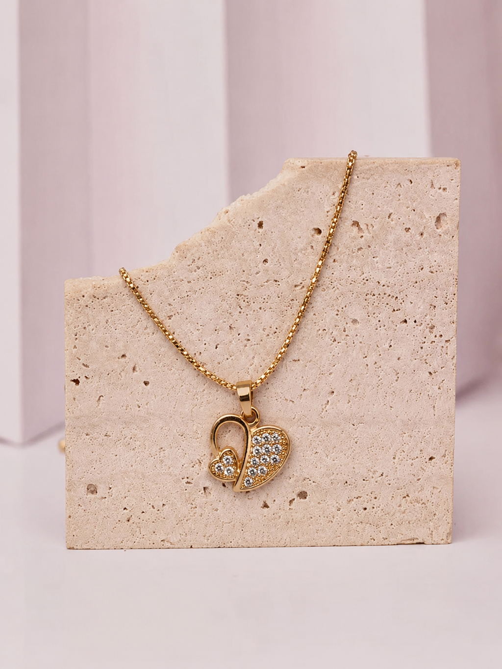 Heart & Love Pendant Necklace