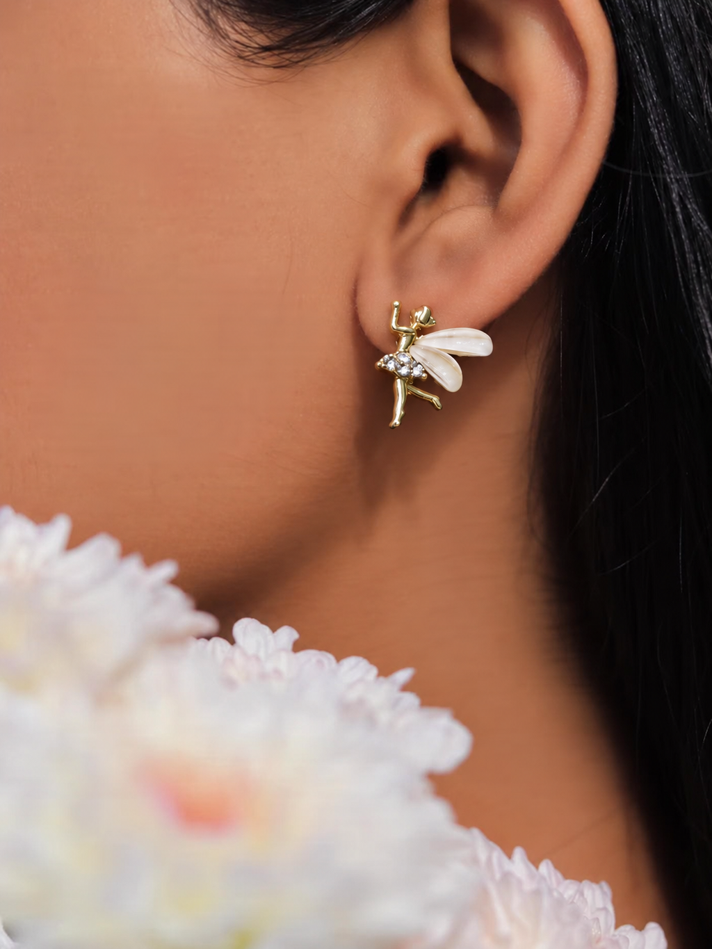 Angel Earring - Fairy Wing Stud Earrings