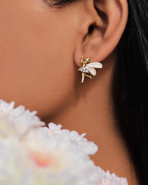 Angel Earring - Fairy Wing Stud Earrings