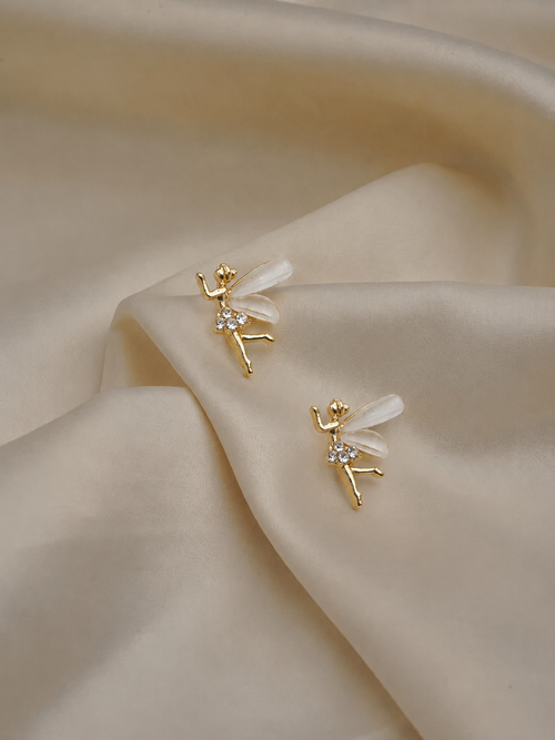 Angel Earring - Fairy Wing Stud Earrings
