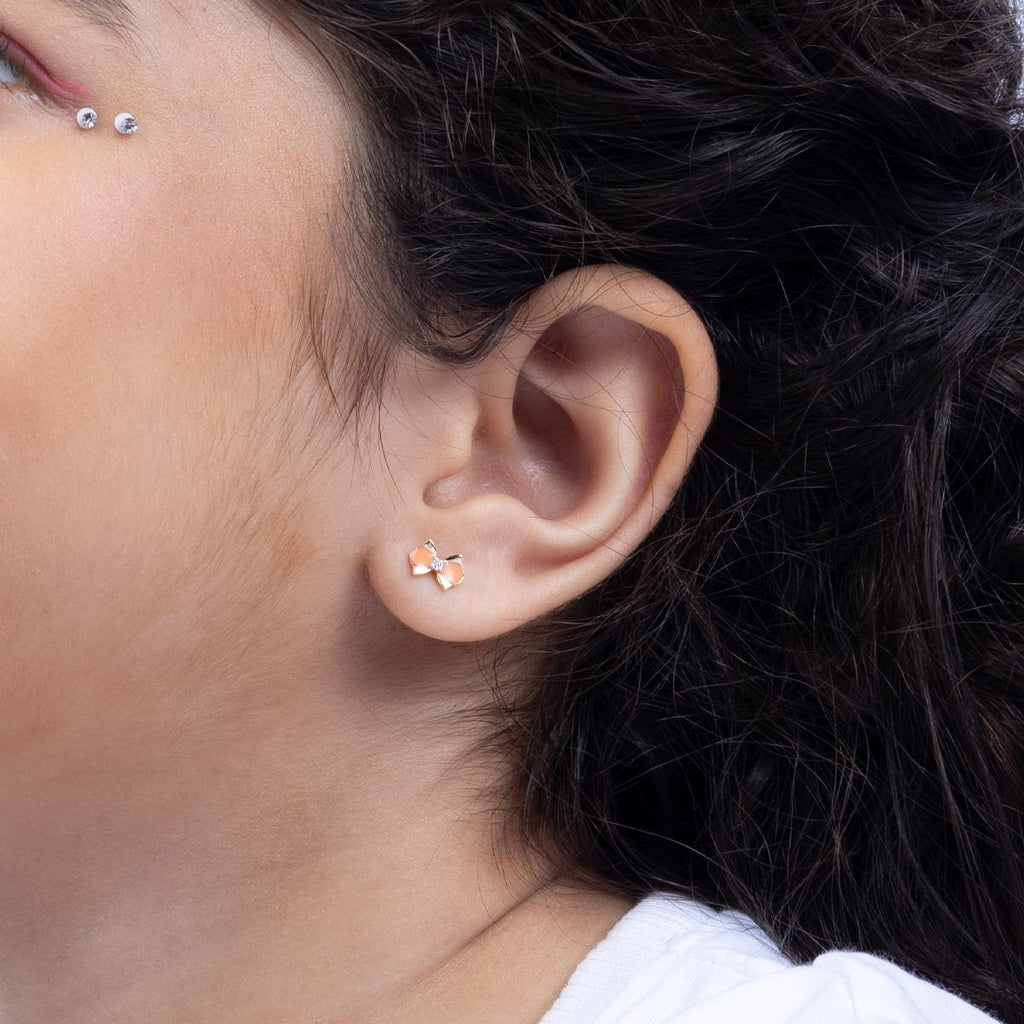 Mini Bow Studs