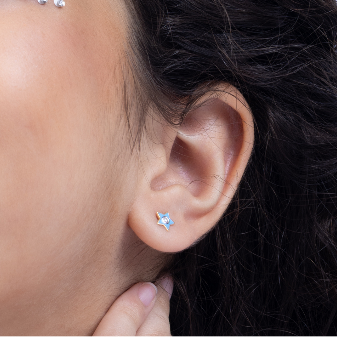 Twinkle Star Studs